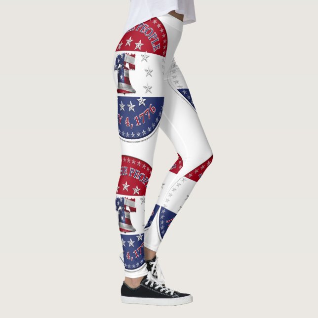 Leggings We The People, 4 juillet 1776, Liberty Bell (Droite)