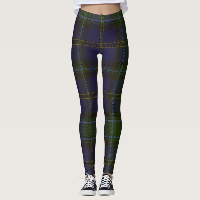 Leggings Weir Tartan Clan Plaid (Devant)
