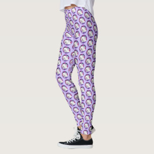 Leggings West Highland White Terrier Peinture Chien Art