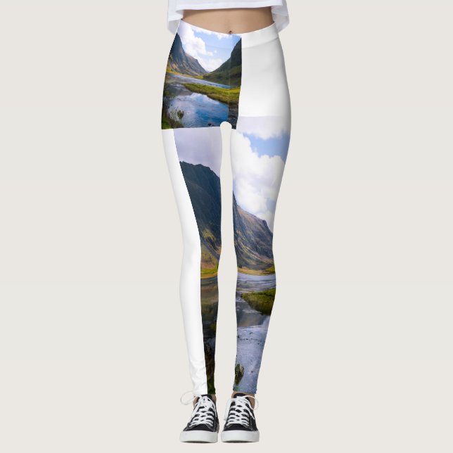 Leggings wiew nature, montagne (Devant)