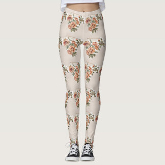 Leggings Wild Rose Blooms