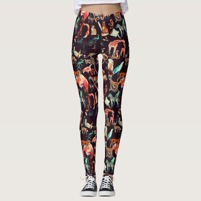 Leggings Wildlife animal (Devant)