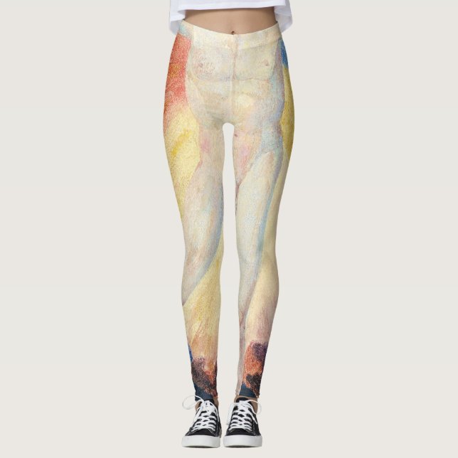 Leggings William Blake - Rose Albion (Devant)
