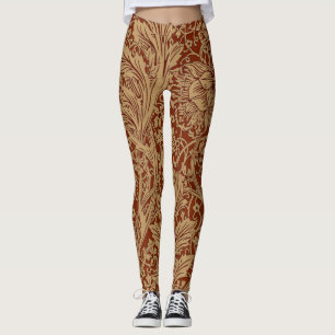 Leggings William Morris Arcadia Floral Garden Fleur Classiq