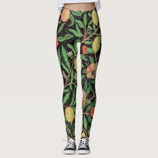 Leggings William Morris Fruit motif Vintage