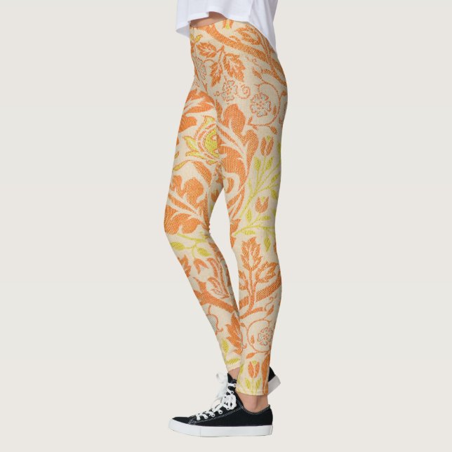 Leggings William Morris Golden Bough Tapestry Motif (Gauche)