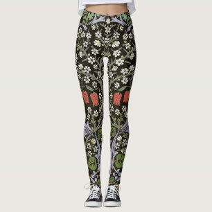 Leggings William Morris - Motif Blackthorn Vintage