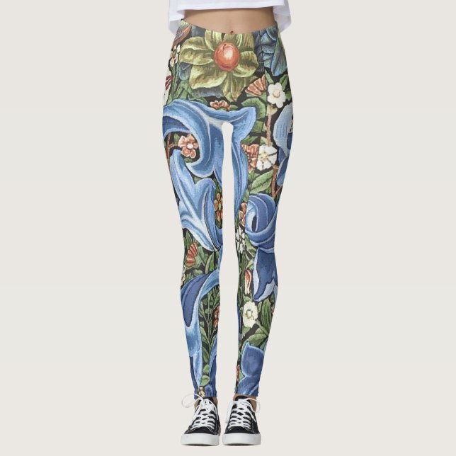 Leggings William Morris Tapisserie du Pic Vintage (Devant)