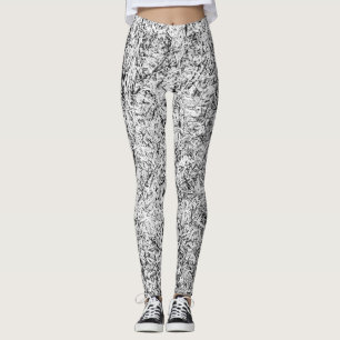 Leggings Willow se déleave. Abstract