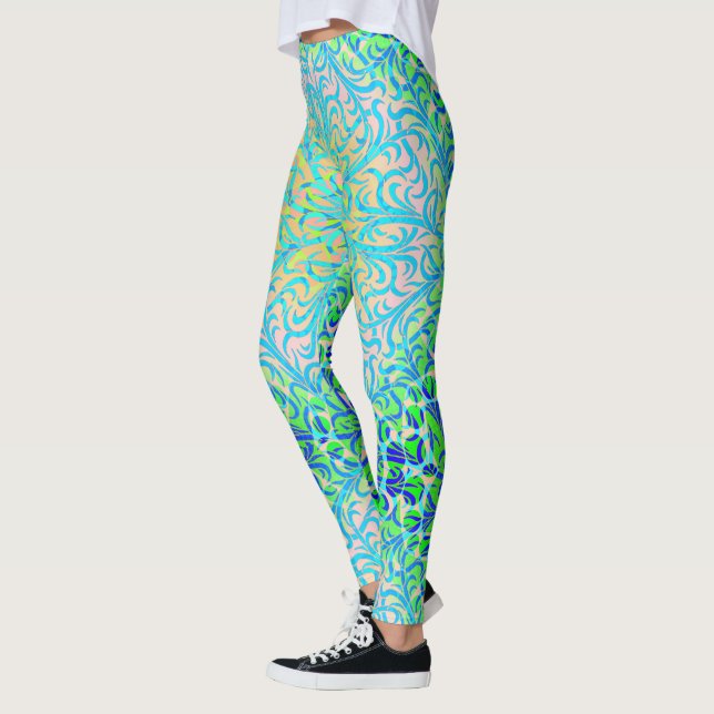 Leggings Winston Lapis et Green (Gauche)