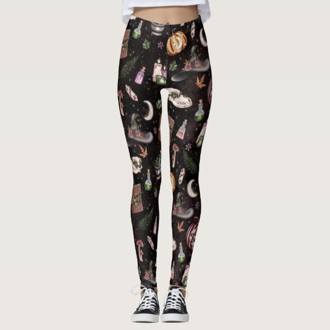 Leggings Witchy Woodland (Devant)