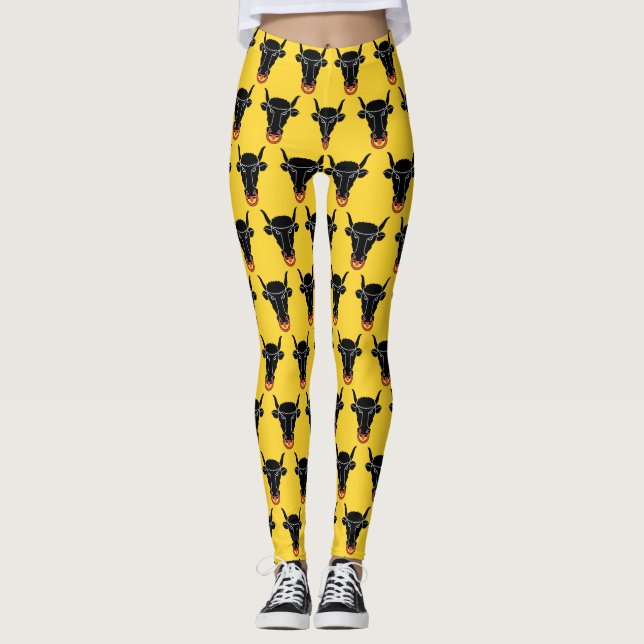 Leggings with flag of Uri canton, Switzerland (Devant)