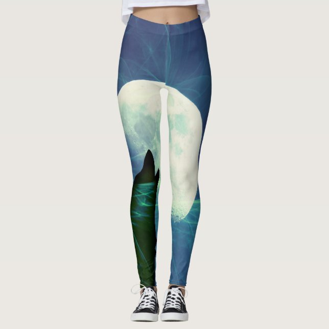 Leggings Wolf Moon (Devant)