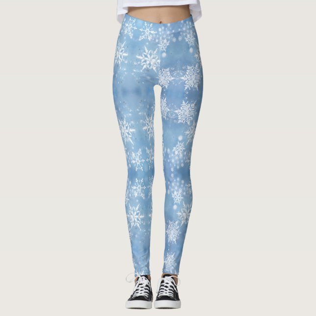 Leggings Wonderful Christmas Snow (Devant)