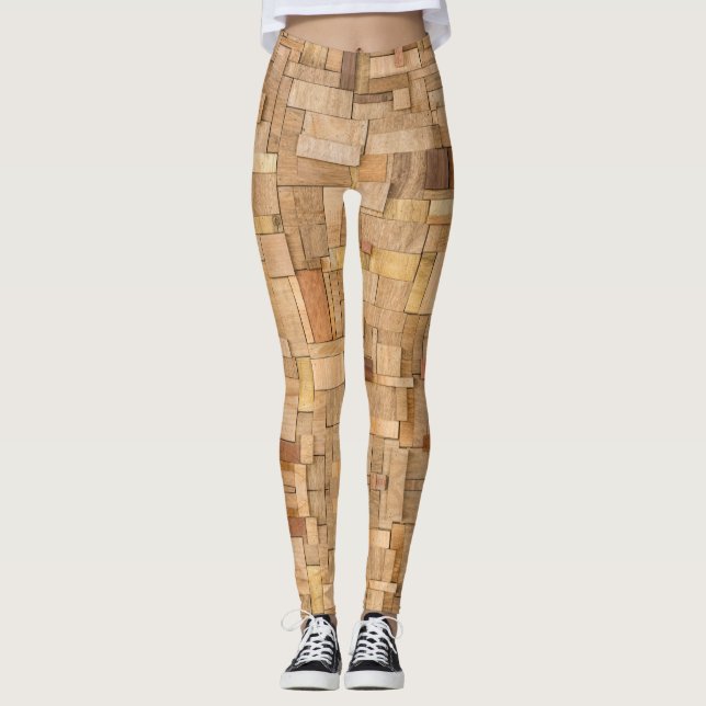 Leggings Wood Plywood (Devant)