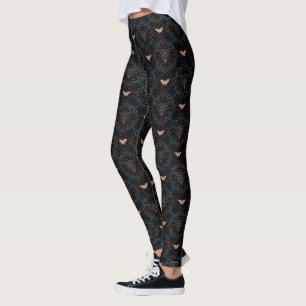 Leggings WW84 Motif géométrique circulaire de la femme Won