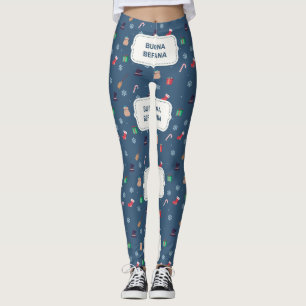leggings xmas buona Befana
