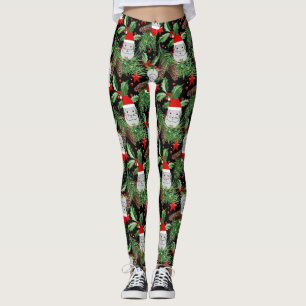 Leggings xmas santa claus