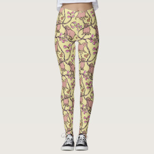 Leggings Y L Hilarié motif Chinois Vietnamien Année du porc