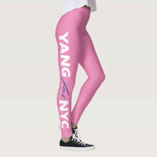 Leggings Yang pour l'élection du maire de New York rose
