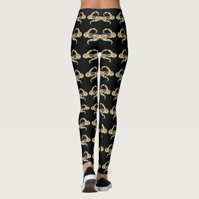 Leggings yeux armés (Dos)