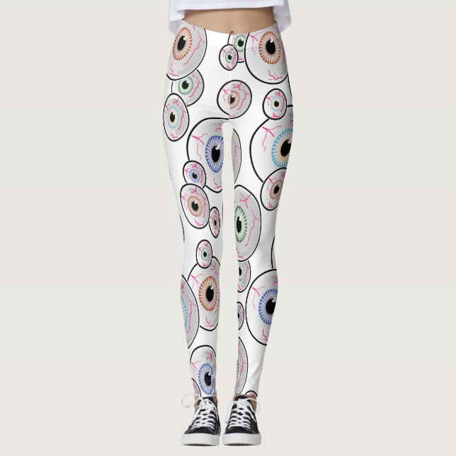 Leggings Yeux écarquillés (Devant)
