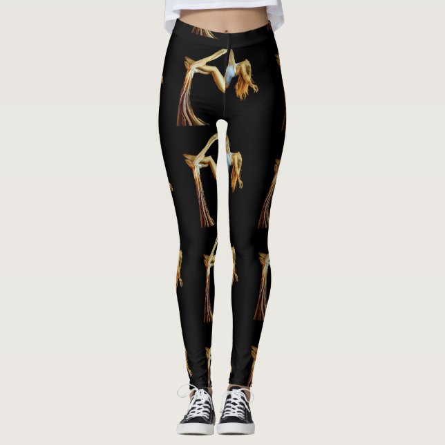 Leggings yoga aérien Thunder_Cove (Devant)