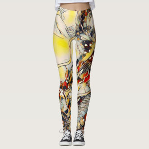 Leggings Yoga chinois d'acrylique de dragon