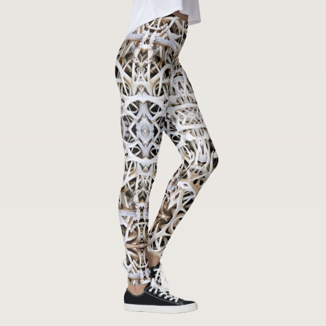 Leggings Yoga Pants Elk Antlers (Droite)