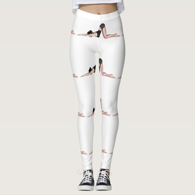 Leggings Yoga Poses Thunder_Cove (Devant)