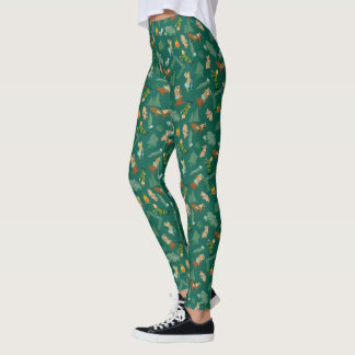 Leggings Yogi Bear et les amis Jellystone Park Camp Motif