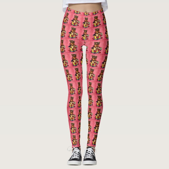 Leggings Yorkie Poo (Devant)