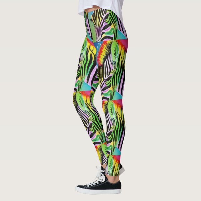 Leggings Zany Zebra (Gauche)
