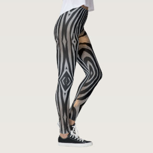 Leggings Zebra Print femmes de qualité supérieure