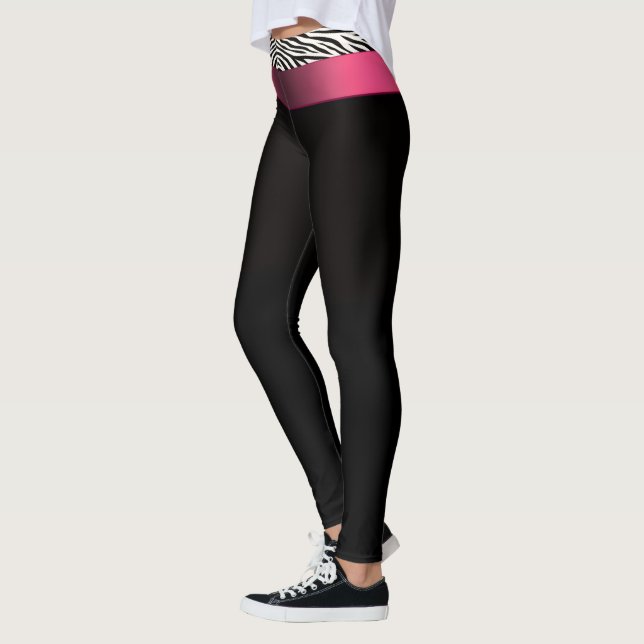 Leggings Zebra Stripes (Gauche)