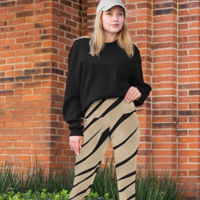 Leggings Zebra Wild Animal Motif (Créateur téléchargé)