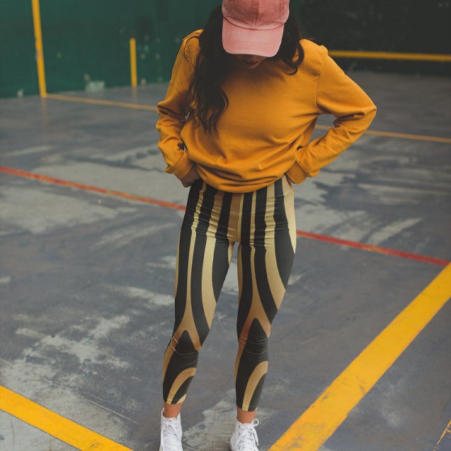 Leggings Zebra Wild Animal Motif (Créateur téléchargé)