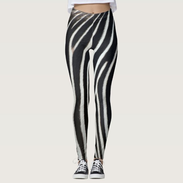 Leggings Zèbre (Devant)