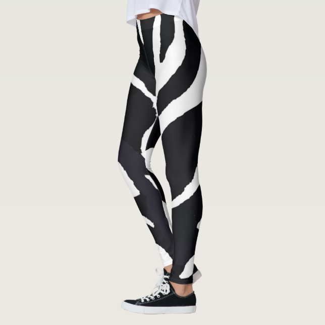 Leggings Zèbre | Zazzle_Growshop. (Gauche)