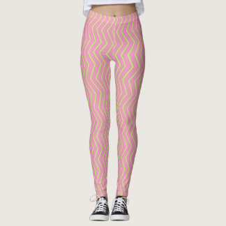 Leggings Zig Zag Pink Love