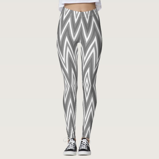 Leggings ZigZag ultra-extensibles (Devant)