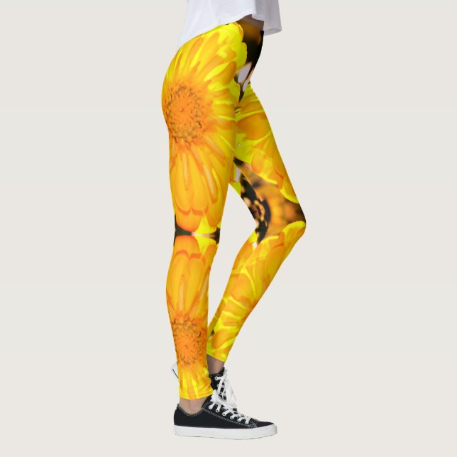 Leggings Zinnia jaune (Droite)