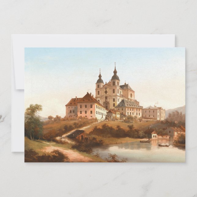 L'église du pèlerinage | Johann Wilhelm Jankowsky (Devant)