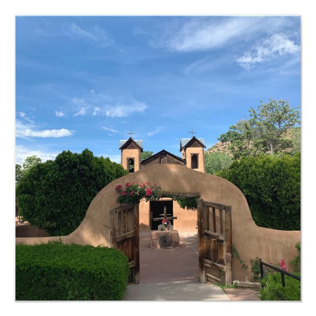 L'église Santuario de Chimayo photographie catholi (Devant)