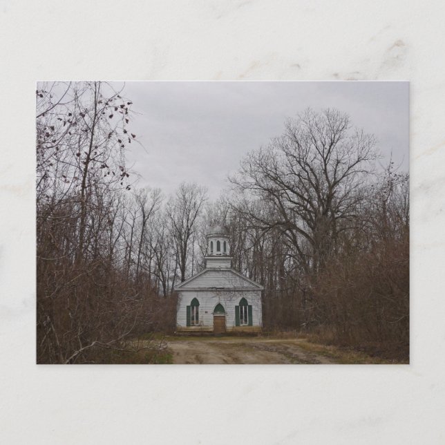 L'église Sion Baptist à Rodney MS carte postale (Devant)