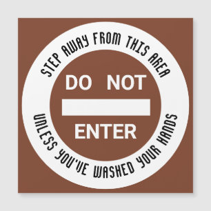 Légumes AUCUNE ENTRÉE Laver les mains Carte magnét