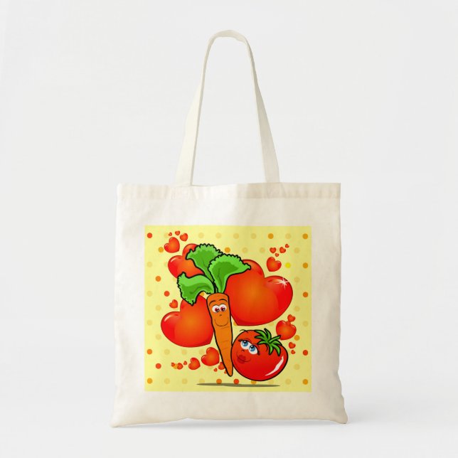 Légumes en amour, sac (Devant)