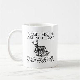 Légumes Pas de nourriture Drôle Chasse Mug