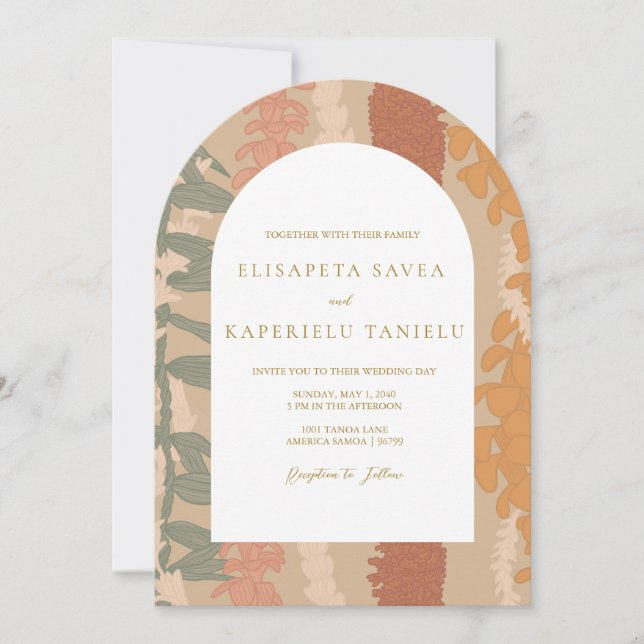 Lei Invitation (Devant)