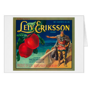 Leiv Eriksson Apple marquent - le cachemire, WA